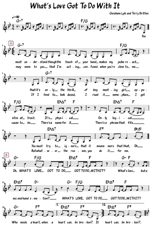 Sheet Music